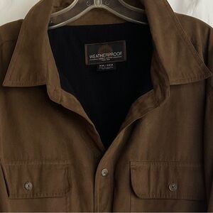 VTGTheWeatherproof Garment Company XXL Long Sleeve Fleece Lined Sueded Polyester